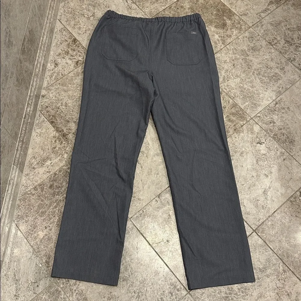 Figs Pisco Basic Scrub Pants Mens Large Graphite Technical Collection